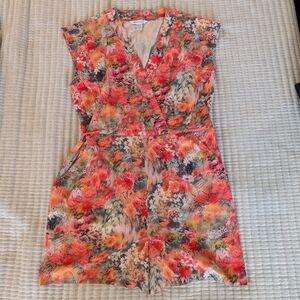 Athleta floral romper